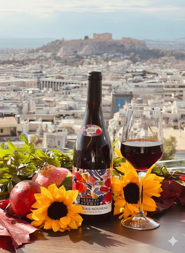 Το Thanksgiving Dinner και το Le Beaujolais Nouveau επιστρέφουν στην ωραιότερη θέα της Αθήνας