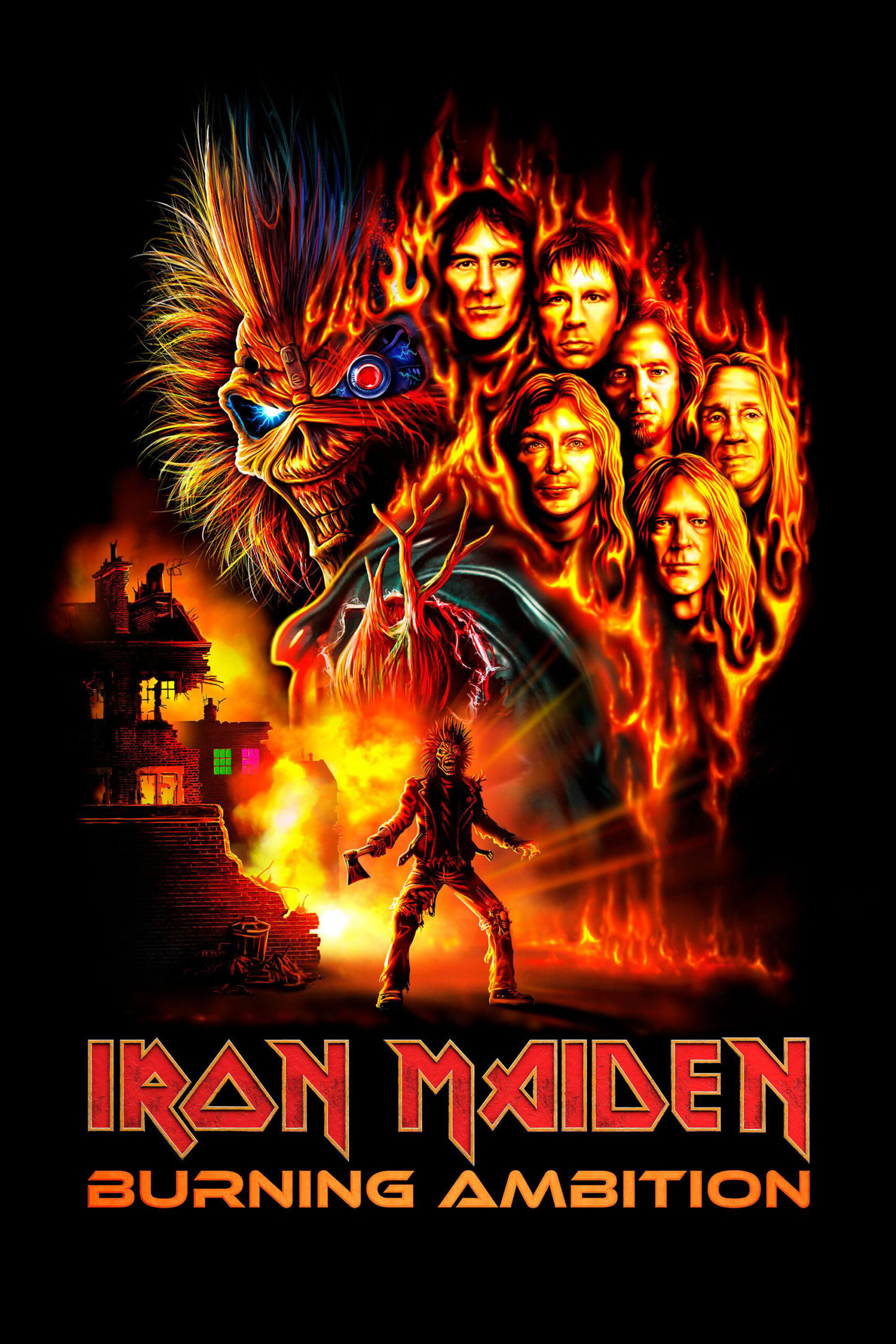 Iron Maiden: Burning Ambition αφίσα