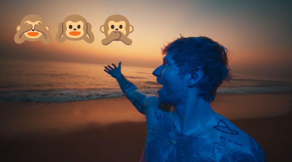Ed Sheeran: Όχι και τόσο «no politica» εκ μέρους του